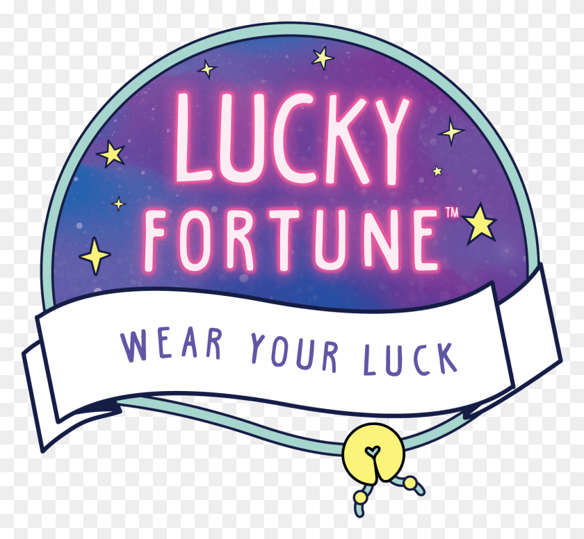 1303x1197 Lucky Fortune Wear Your Luck Logo, Word, Neon, Light HD PNG Download