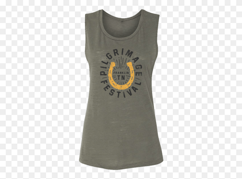296x563 Lucky Horseshoe Ladies Tank Active Tank, Clothing, Apparel, Tank Top HD PNG Download