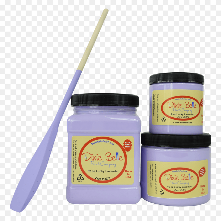 1184x1185 Lucky Lavender Chalk Paint Dixie Belle Paint Company Chalk Finish Furniture Paint, Food, Jar, Mixer HD PNG Download