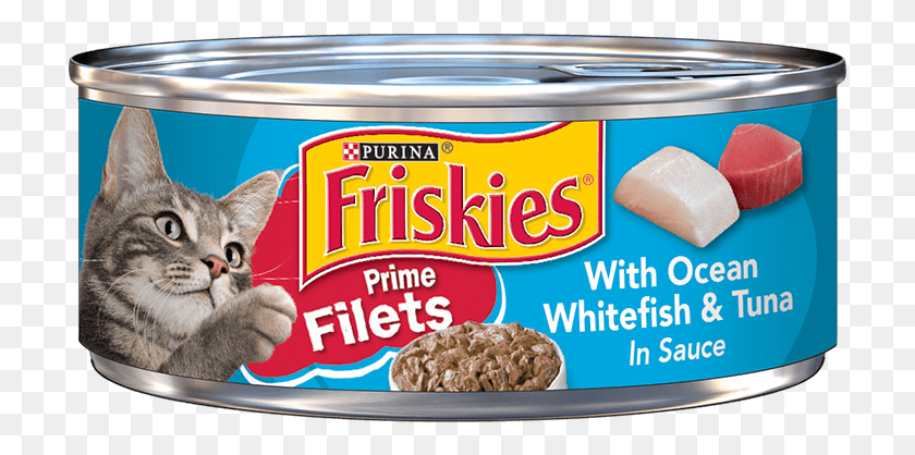 715x358 Lucky Loves Friskies Friskies Prime Filets, Еда, Кошка, Домашнее Животное Png Скачать