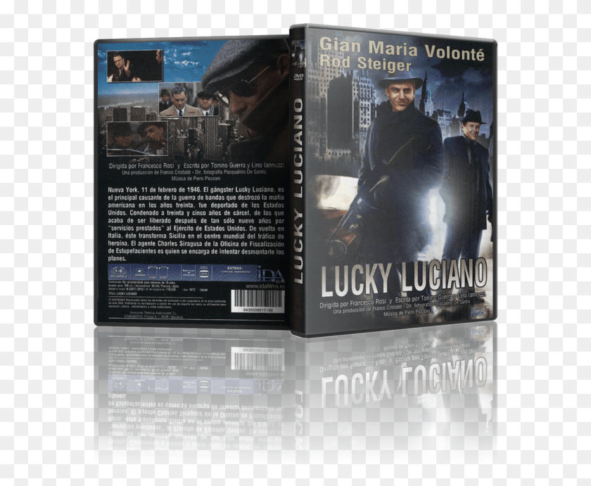 578x631 Lucky Luciano Pas Action Film, Person, Human, Disk HD PNG Download