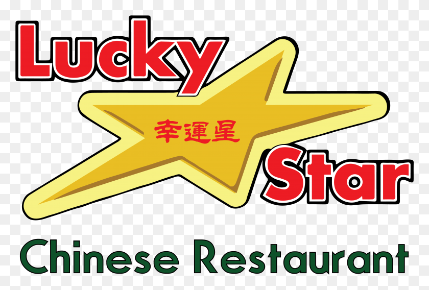 4804x3134 Lucky Star Chinese Restaurant, Label, Text, Symbol HD PNG Download