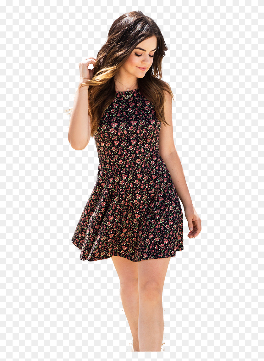 446x1088 Lucy Hale Lucy Hale Full Photoshoot, Dress, Clothing, Apparel HD PNG Download