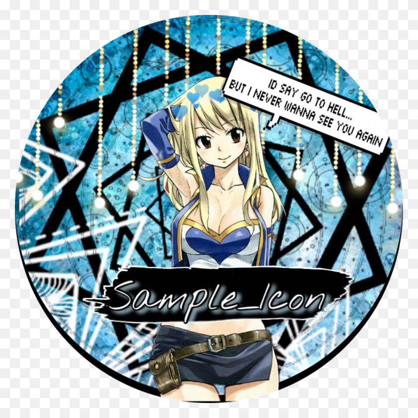 1024x1024 Lucy Heartfilia Fairytail Icon Blue Drunkicon Lucy Heartfilia Icons, Person, Human, Book HD PNG Download