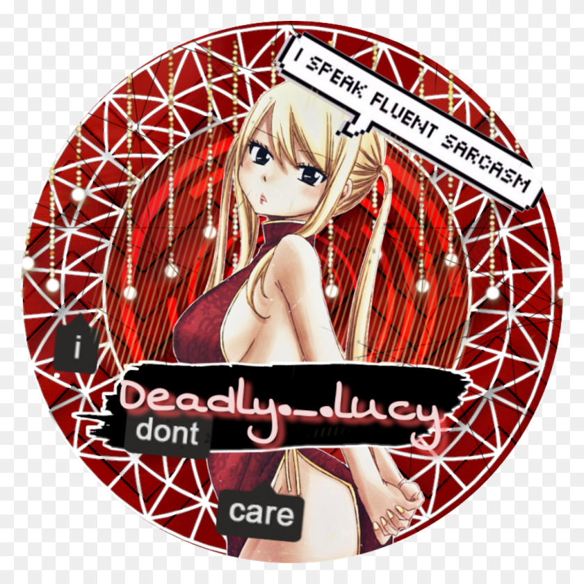 1024x1024 Lucy Lucyheartfilia Fairytail Icons Icon Drunkicons, Label, Text, Logo HD PNG Download