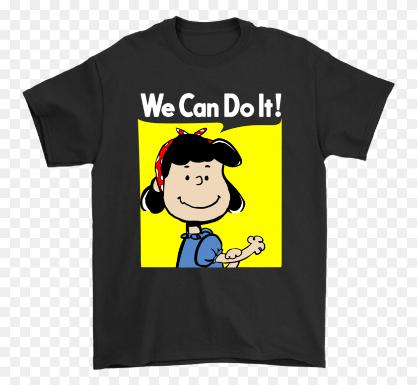 753x717 Lucy We Can Do It Strong Woman Snoopy Camisas Snoopy Rosie La Remachadora Png / Ropa Hd Png