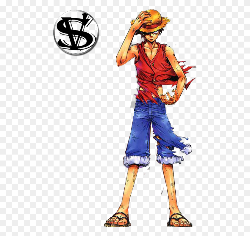 485x734 Luffy Render One Piece Photo One Piece, Person, Human, Architecture HD PNG Download