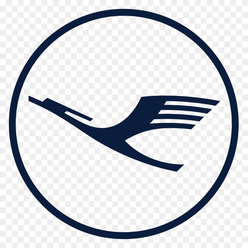 1026x1024 Descargar Png Logotipo De Lufthansa Nuevo Logotipo De Lufthansa, Tenedor, Cubiertos, Símbolo Hd Png