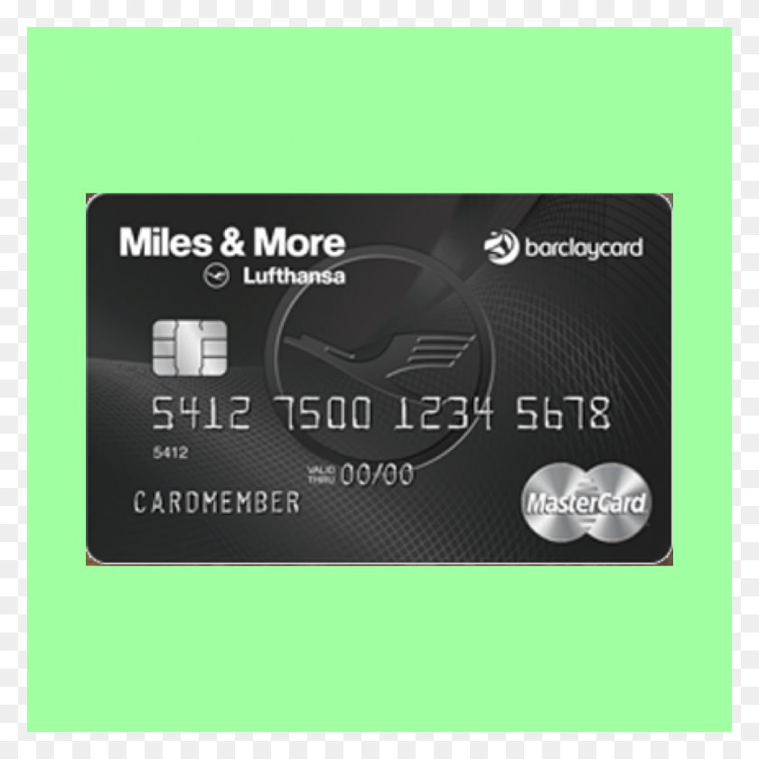 1200x1200 Lufthansa Mileore Credit Card The Point Calculator Miles Amp More World Elite Mastercard, Text, Business Card, Paper HD PNG Download