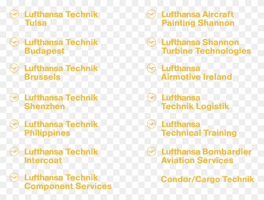 2191x1625 Lufthansa Technik Logo Transparent Lufthansa Technik Philippines, Text, Menu, Alphabet HD PNG Download