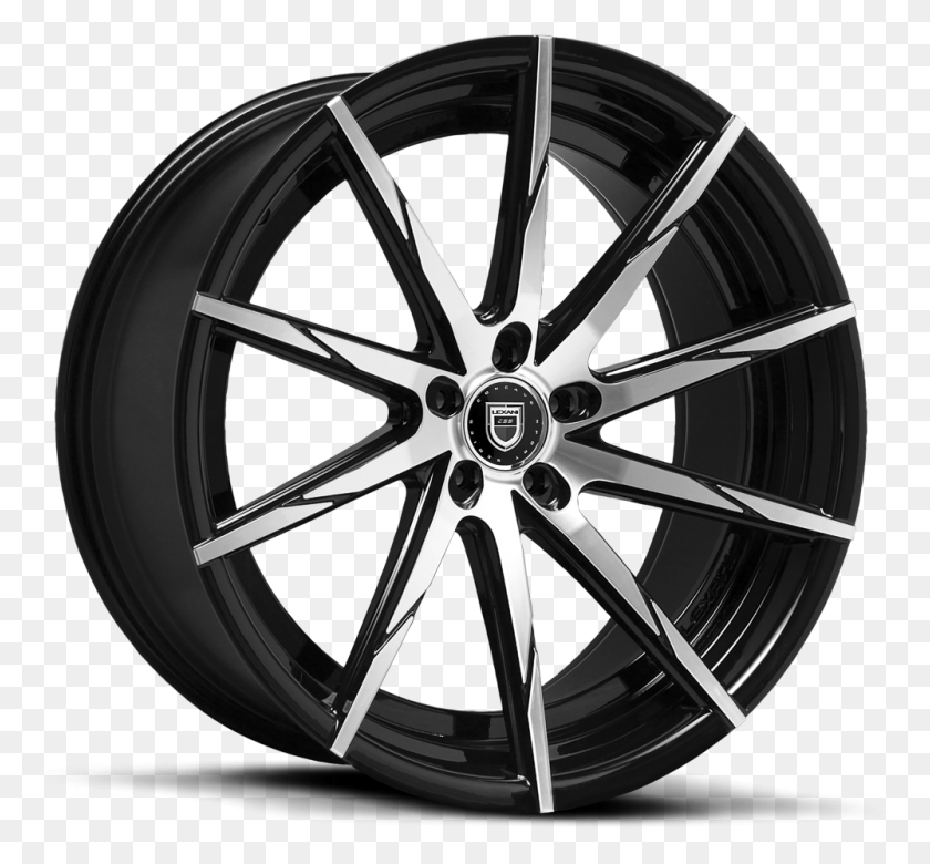 999x923 Lug Gloss Black W Machined Face American Racing Ar910 Wheels, Wheel, Machine, Tire HD PNG Download