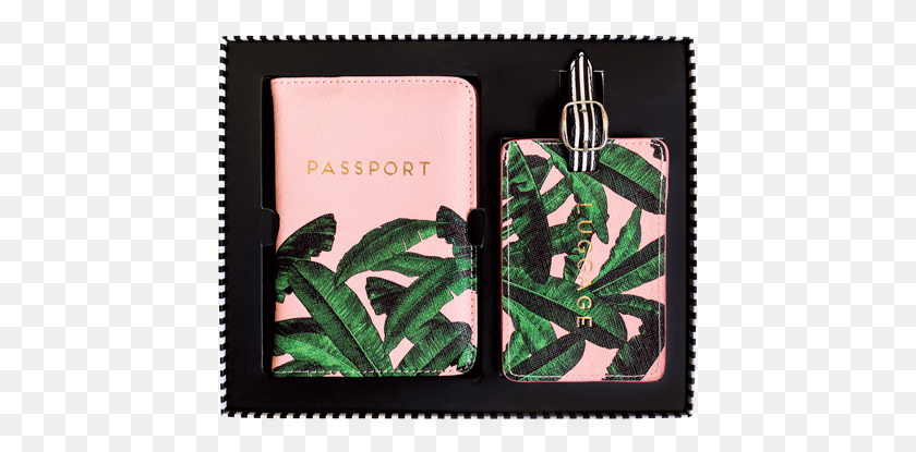 441x355 Luggage Tag And Passport Set Ted Baker Passport Holder And Luggage Tag, Purse, Handbag, Bag HD PNG Download