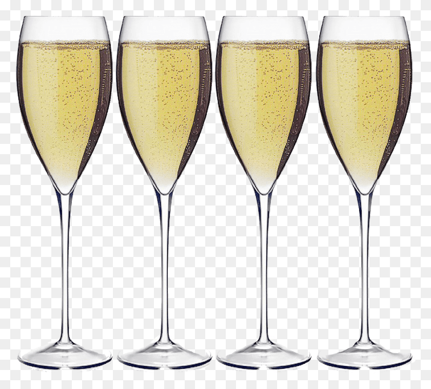 943x843 Luigi Bormioli Magnifico Champagne, Glass, Alcohol, Beverage HD PNG Download