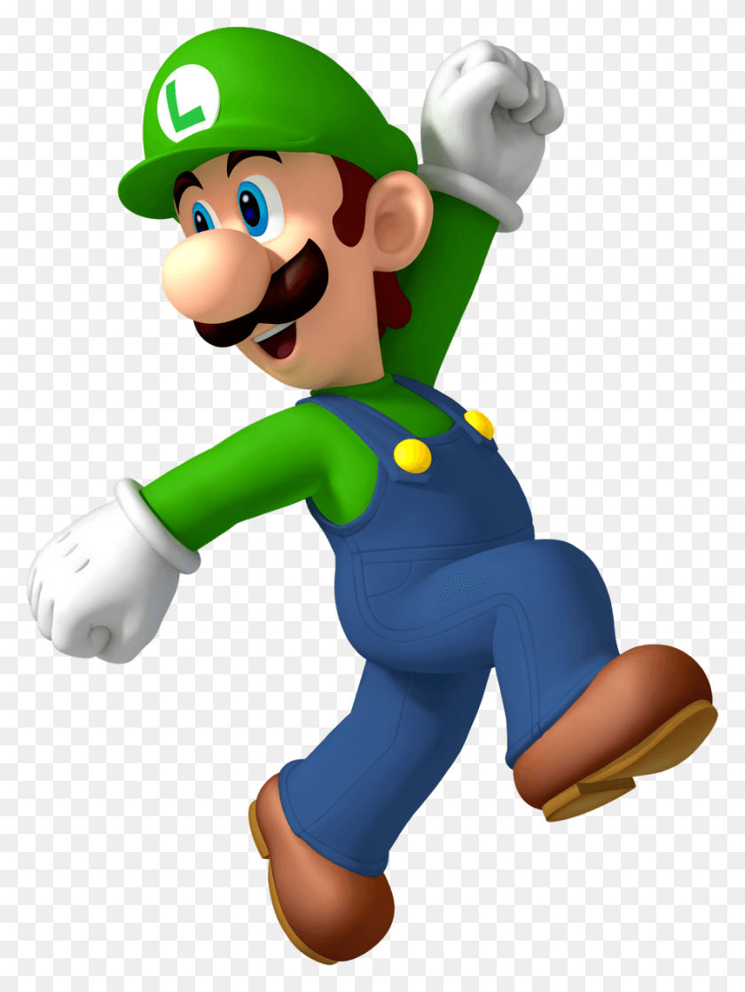 884x1200 Luigi Do Super Mario, Toy, Elf HD PNG Download