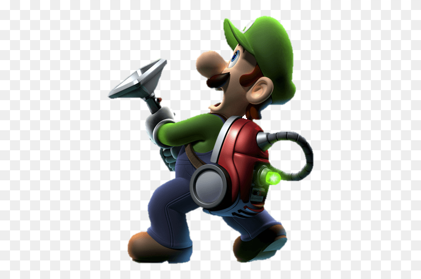 413x497 Luigis Mansion Luigi Luigi39s Mansion, Toy, Super Mario HD PNG Download