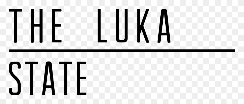 1751x670 Luka Logo Left Luka State Logo, Text, Alphabet, Plot HD PNG Download