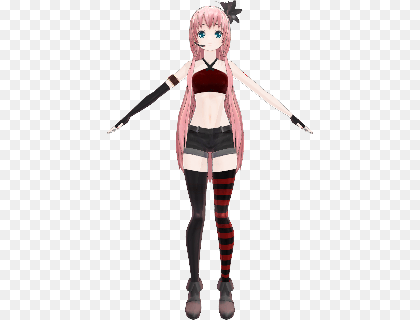 414x641 Lukada Ula Luka Megurine Mmd Models, Book, Teen, Publication, Person Sticker PNG