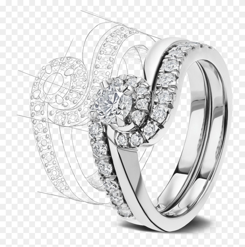 759x788 Luke And Megan39s Love Of Surfing Inspired Megan39s Bespoke Pre Engagement Ring, Accessories, Accessory, Jewelry HD PNG Download