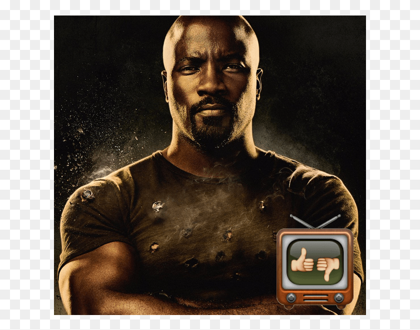 625x601 Luke Cage Marvel39s Luke Cage Icon, Person, Human, Face HD PNG Download