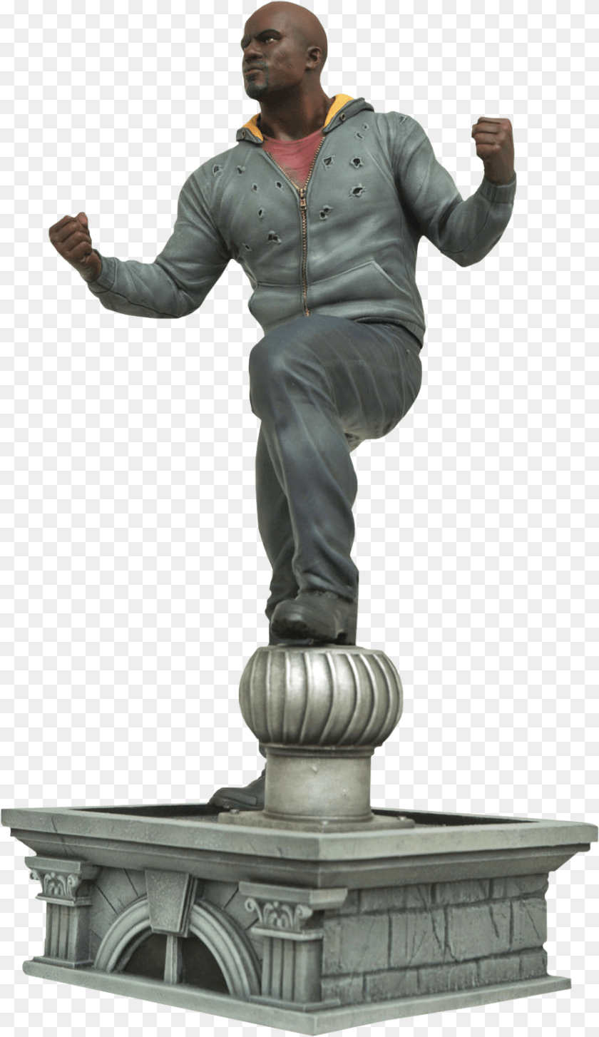 Luke Luke Cage Marvel Gallery, Adult, Man, Male, Person Sticker PNG