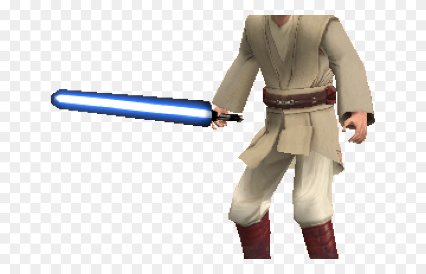 640x480 Luke Skywalker Clipart Obi Wan Teleports Behind You Template, Person, Human, Duel HD PNG Download