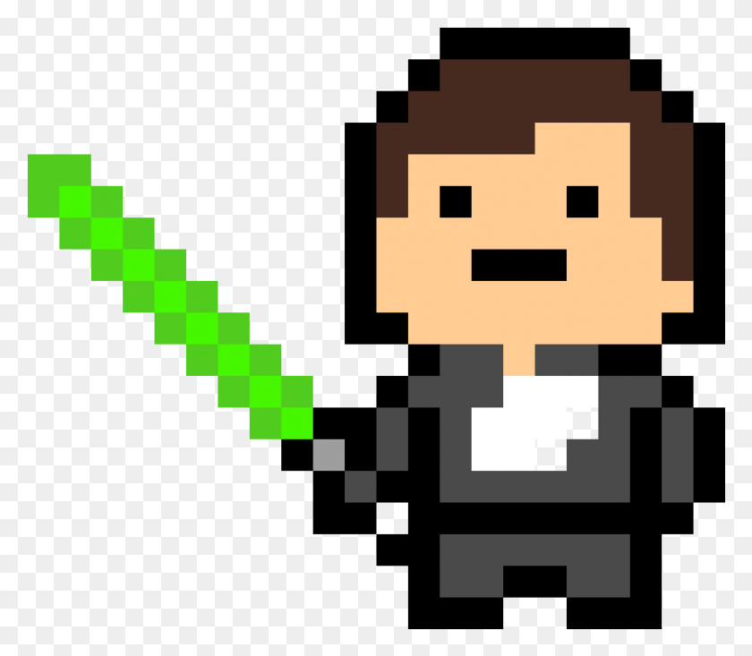 815x704 Luke Skywalker Pixel Art Soldier, Pac Man, Rug HD PNG Download
