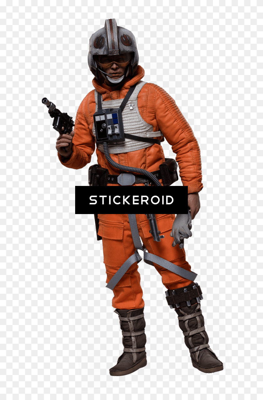 636x1220 Luke Skywalker Rogue Group Snowspeeder Pilot Luke Skywalker Piloto, Helmet, Clothing, Apparel HD PNG Download