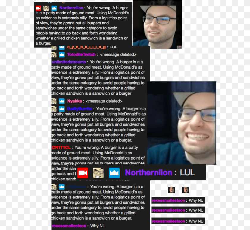 Lul Nlsscirclejerk Screenshot, Accessories, Person, Head, Glasses Transparent PNG