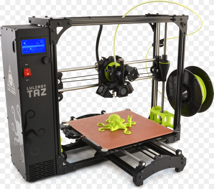 2500x2203 Lulzbot Taz 6 3d Printer, Computer Hardware, Electronics, Hardware, Machine Transparent PNG