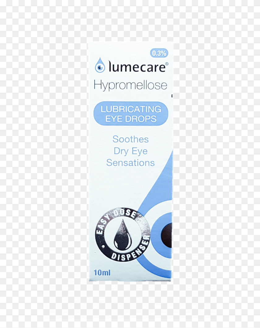564x1001 Lumecare Hypromellose Eye Drops 10ml Front Circle, Advertisement, Poster, Flyer HD PNG Download
