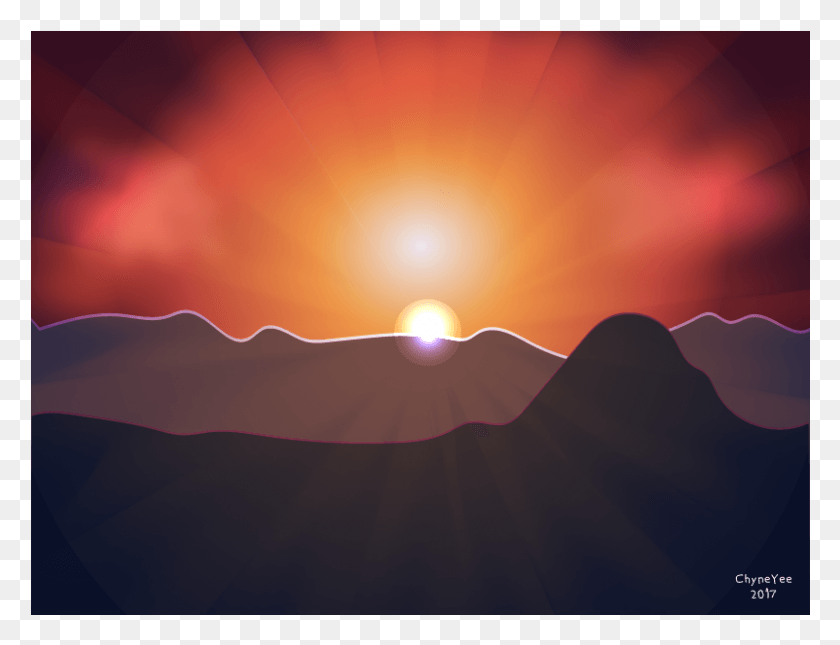 801x601 Светящийся Дизайн Https Красное Небо Утром, Природа, На Открытом Воздухе, Солнце Png Скачать