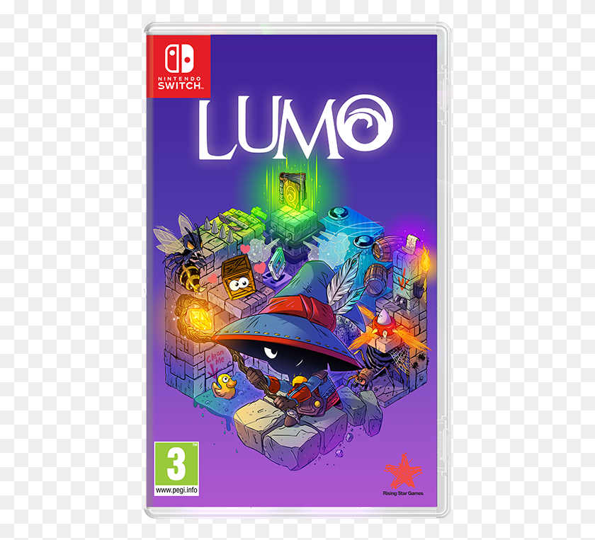 435x703 Lumo Switch Packshot Webstore Nintendo Switch Lumo, Book, Graphics HD PNG Download