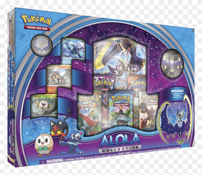 1289x1102 Lunala Alola Collection Box Pokemon Alola Collection Box, Game, Jigsaw Puzzle, Overwatch HD PNG Download