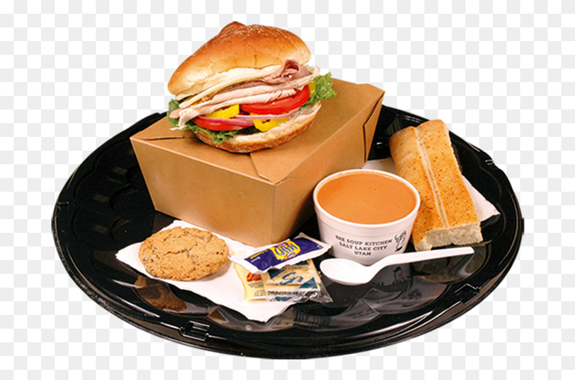 692x495 Lunch Box Lunch, Burger, Food, Bread HD PNG Download