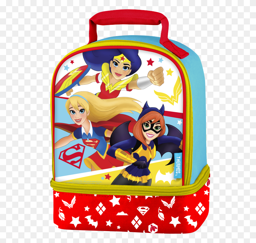 540x735 Lunch Box Super Hero Girl, Person, Human, Bag HD PNG Download