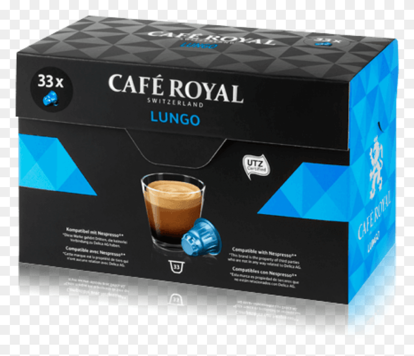 961x817 Lungo 33 Capsules Cafe Royal Nespresso 33 Capsules, Coffee Cup, Cup, Espresso HD PNG Download