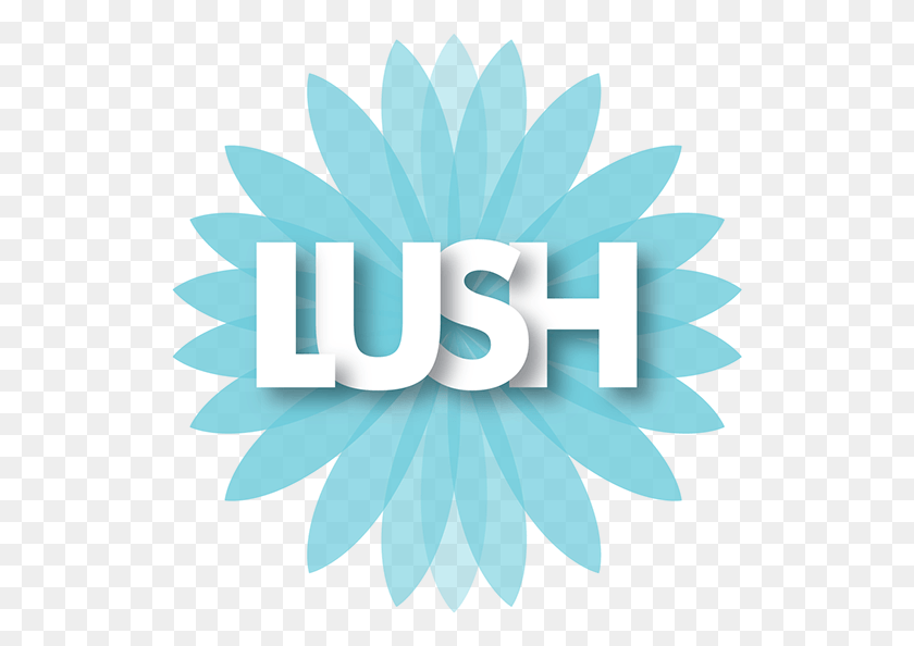 525x534 Lush Logo Design On Behance Illustration, Poster, Advertisement, Daisy HD PNG Download
