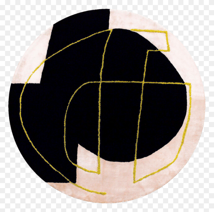 910x903 Luster Rug I Nude Circle Studio Proba Circle, Symbol, Sphere, Logo HD PNG Download