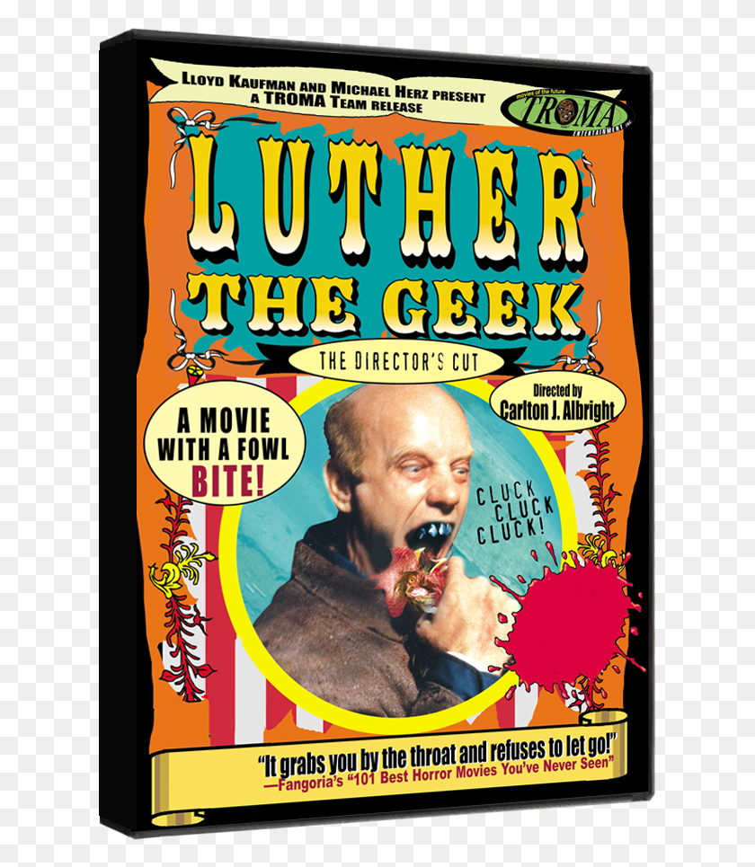 622x905 Luther The Geek Dvd Luther The Geek Dvd, Poster, Advertisement, Flyer HD PNG Download