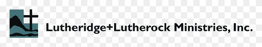 2191x263 Descargar Png Lutheridge Lutherock Ministries Logotipo, Texto, Alfabeto, Logotipo Hd Png