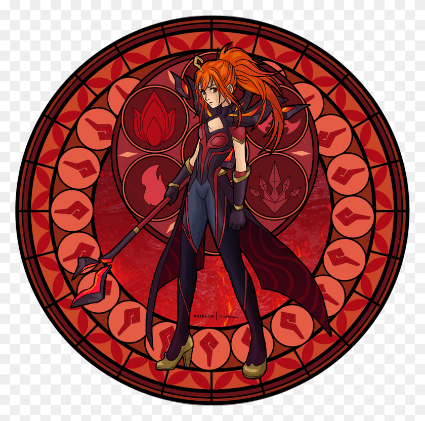 2271x2250 Lux, Stained Glass HD PNG Download