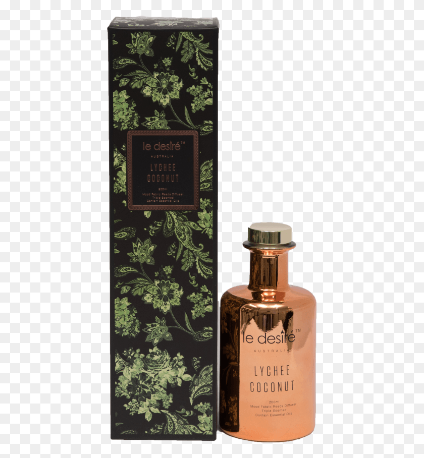 417x848 Descargar Png / Perfume De Lichi De Coco Luxe Difusor, Botella, Planta, Coctelera Hd Png