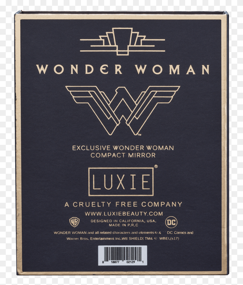 750x924 Luxie Wonder Woman Compact, Advertisement, Poster, Flyer HD PNG Download