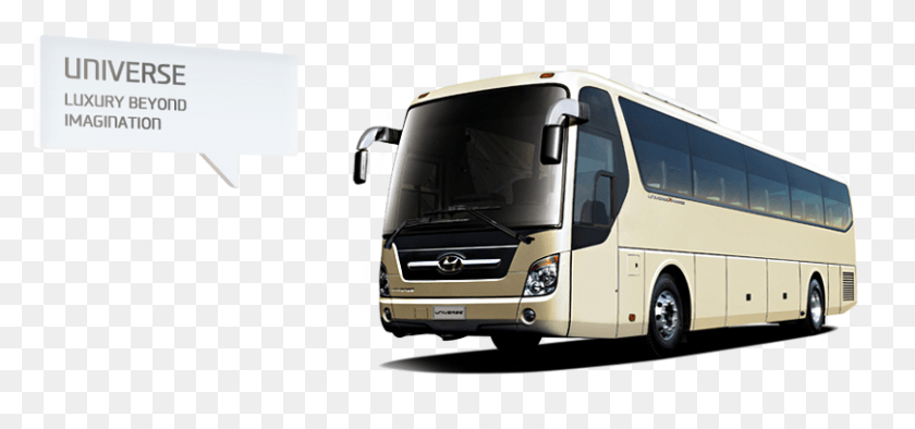 810x347 Luxury Beyond Imagination Hyundai Universe, Bus, Vehicle, Transportation HD PNG Download