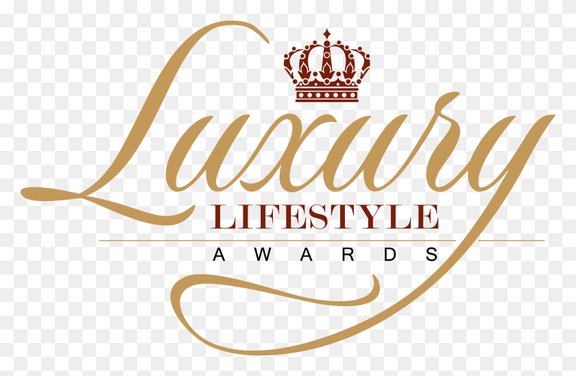 2998x1878 Luxury Lifestyle Awards Logo, Text, Calligraphy, Handwriting HD PNG Download
