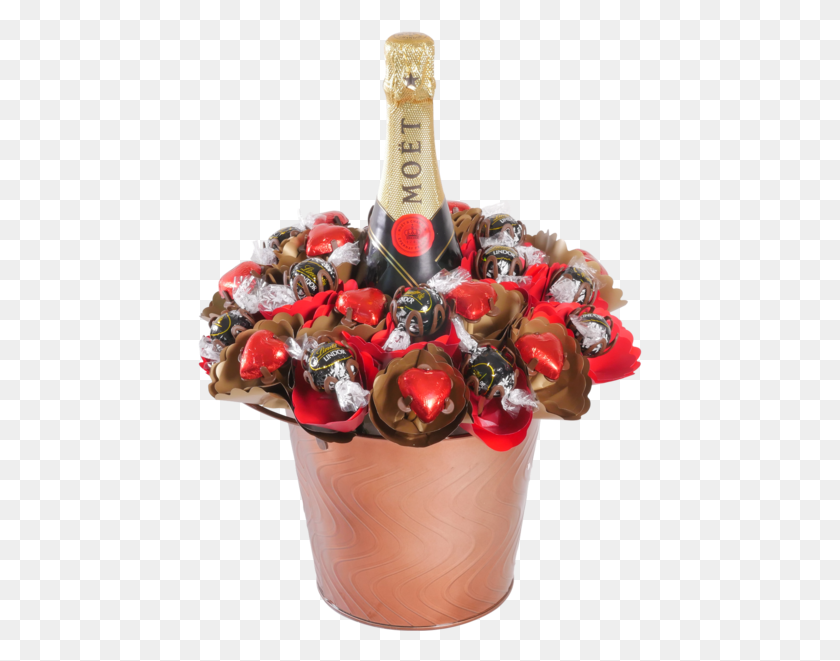 445x601 Luxury Moet Lover Bouquet Flower Bouquet, Plant, Birthday Cake, Cake HD PNG Download