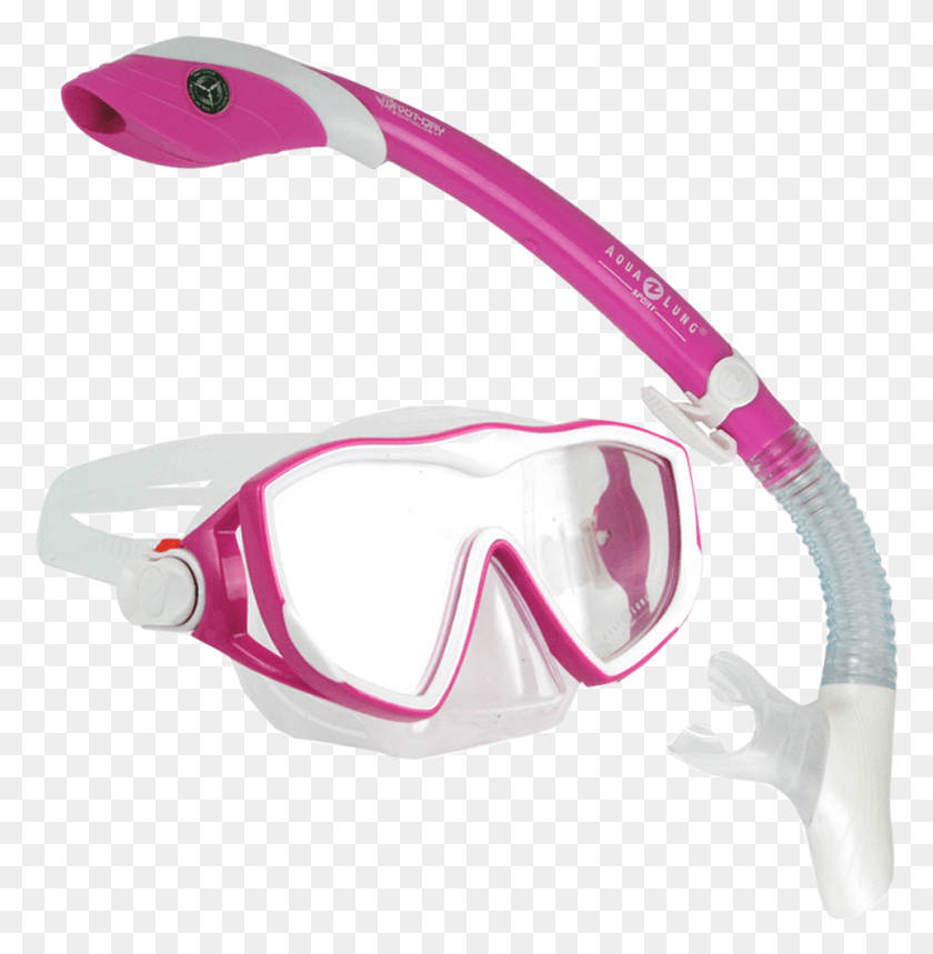 963x987 Lx Island Dry Lx Pink Diving Mask, Goggles, Accessories, Accessory HD PNG Download