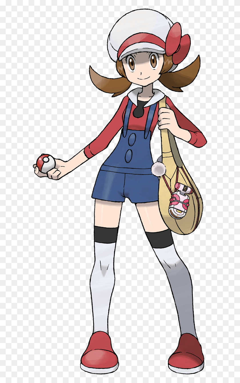 610x1280 Lyra Pokemon Heart Gold Soul Silver Trainer, Person, Human, Hand HD PNG Download