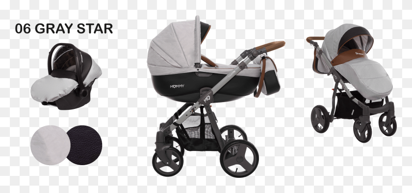 2080x894 M 06 Gray Star Wzek Babyactive Mommy, Furniture, Stroller, Motorcycle HD PNG Download