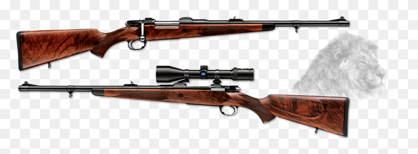 908x293 M 98 Mauser, Rifle, Gun, Weapon HD PNG Download